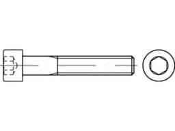 Bild für Kategorie ISO 12474 Zylinderschrauben mit Innensechskant mit metrischem Feingewinde