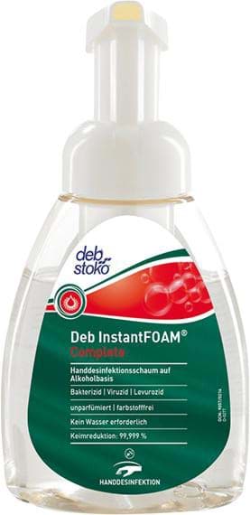 Bild von InstantFOAM Complete 250 ml Pumpflasche Schaum-Handdesinfektion INSTANTFOAM®
