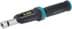 Picture of HAZET Electronic torque wrench with built-in angle gauge 7280-2STAC ∙ Torque range min-max: 1 – 10 Nm ∙ lbf min-max: 0.75 – 7.5 lbf.ft∙ Accuracy: 2% ∙ 9 x 12 mm insert square, 1/4 inch (6.3 mm) square, solid ∙ 260 mm