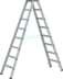 Imagen de 9900015067 Stufenleiter Saferstep B 2x8 Stufen Leiterlänge 2,27 m Arbeitshöhe 3,60 m