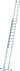 Afbeelding van 9900064818 Seilzugleiter Skyline 2E 2x24 Sprossen Leiterlänge max 12,22 m Arbeitshöhe 12,75 m