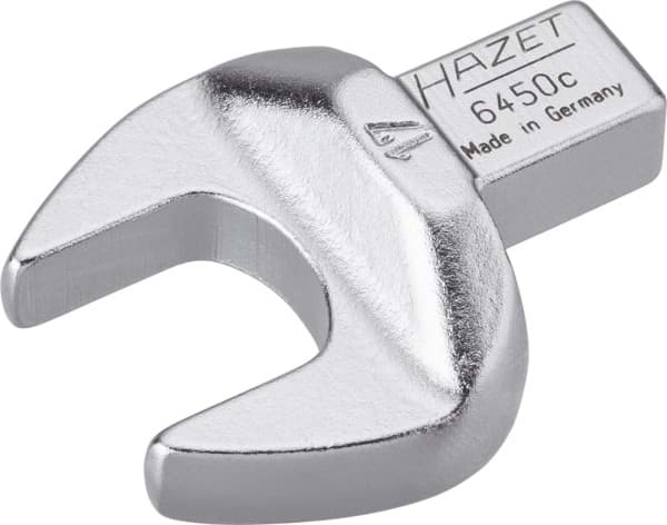 Bild von HAZET Einsteck-Maulschlüssel 6450C-17 ∙ 9 x 12 mm Einsteck-Vierkant ∙ Außen Sechskant Profil ∙ 17 mm