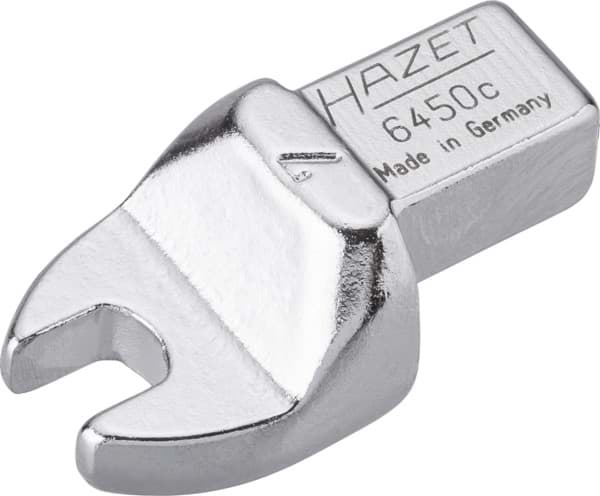 Bild von HAZET Einsteck-Maulschlüssel 6450C-7 ∙ 9 x 12 mm Einsteck-Vierkant ∙ Außen Sechskant Profil ∙ 7 mm