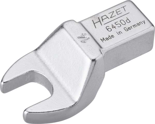 Bild von HAZET Einsteck-Maulschlüssel 6450D-14 ∙ 14 x 18 mm Einsteck-Vierkant ∙ Außen Sechskant Profil ∙ 14 mm
