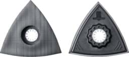 Bild von Schleifplatten-Set Dreieck, ungelocht Fein VE à 2 Stück Starlock