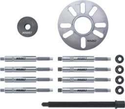 Picture of HAZET Wheel hub / cardan shaft extractor set 4935-2/15 ∙ 15 pieces ∙ Number of tools: 15