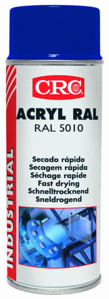 Imagen de Acryl Ral 5010 enzianblau Farb-Schutzlack-Spray, Spraydose 400 ml