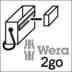 Bild von Bit-Satz Kraftform Kompakt 100 Wera