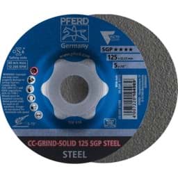 Bild von Schleifscheibe CC-Grind Solid SGP STEEL 125mm PFERD