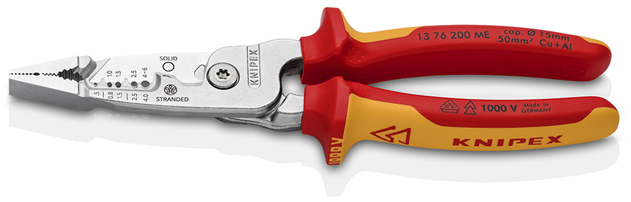 13 7 KNIPEX Wire Stripper, metrisches Modell