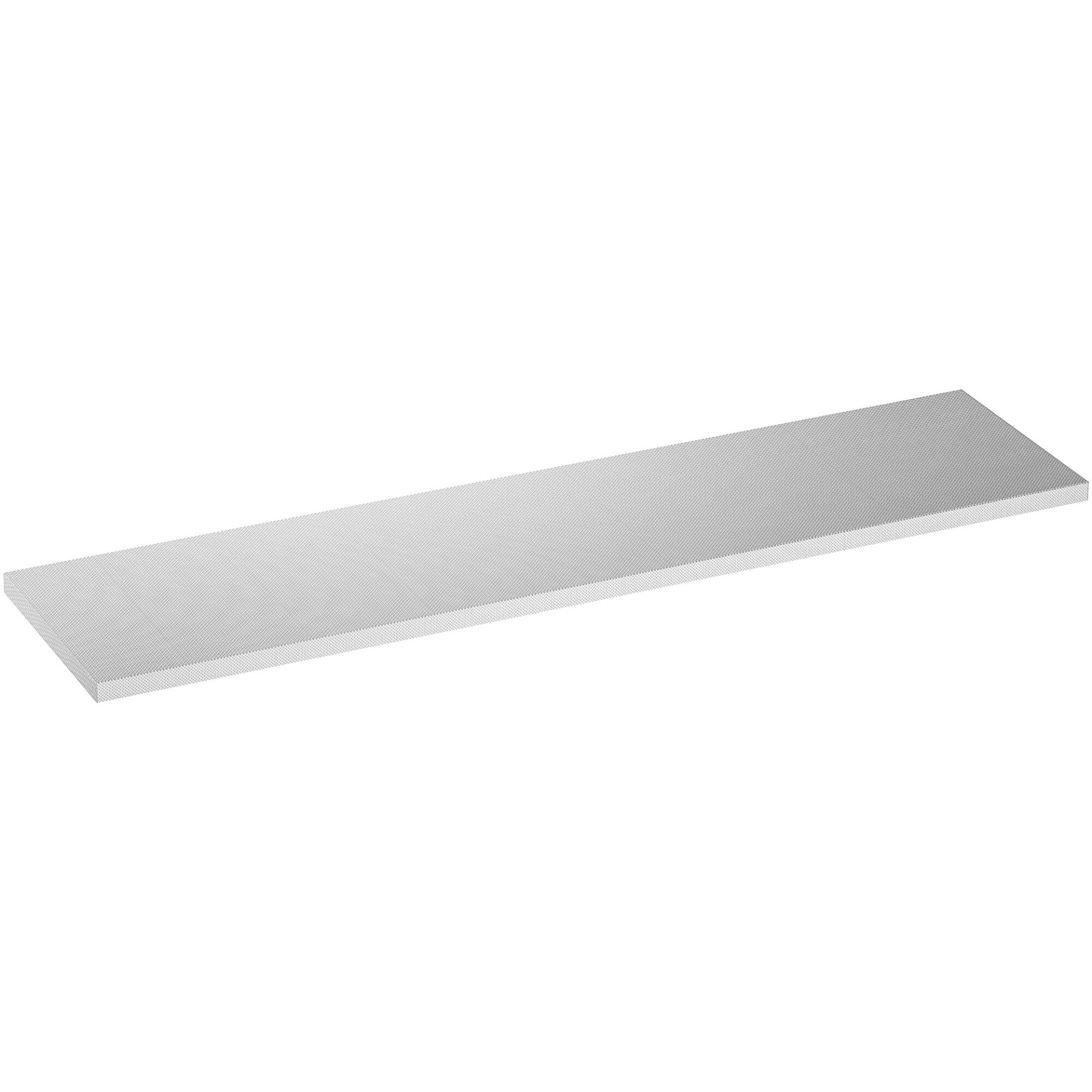 VIGOR Edelstahl-Arbeitsplatte ∙ groß ∙ V6000-02036-X ∙ L x B x H: 2036 mm x 500 mm x 40 mm