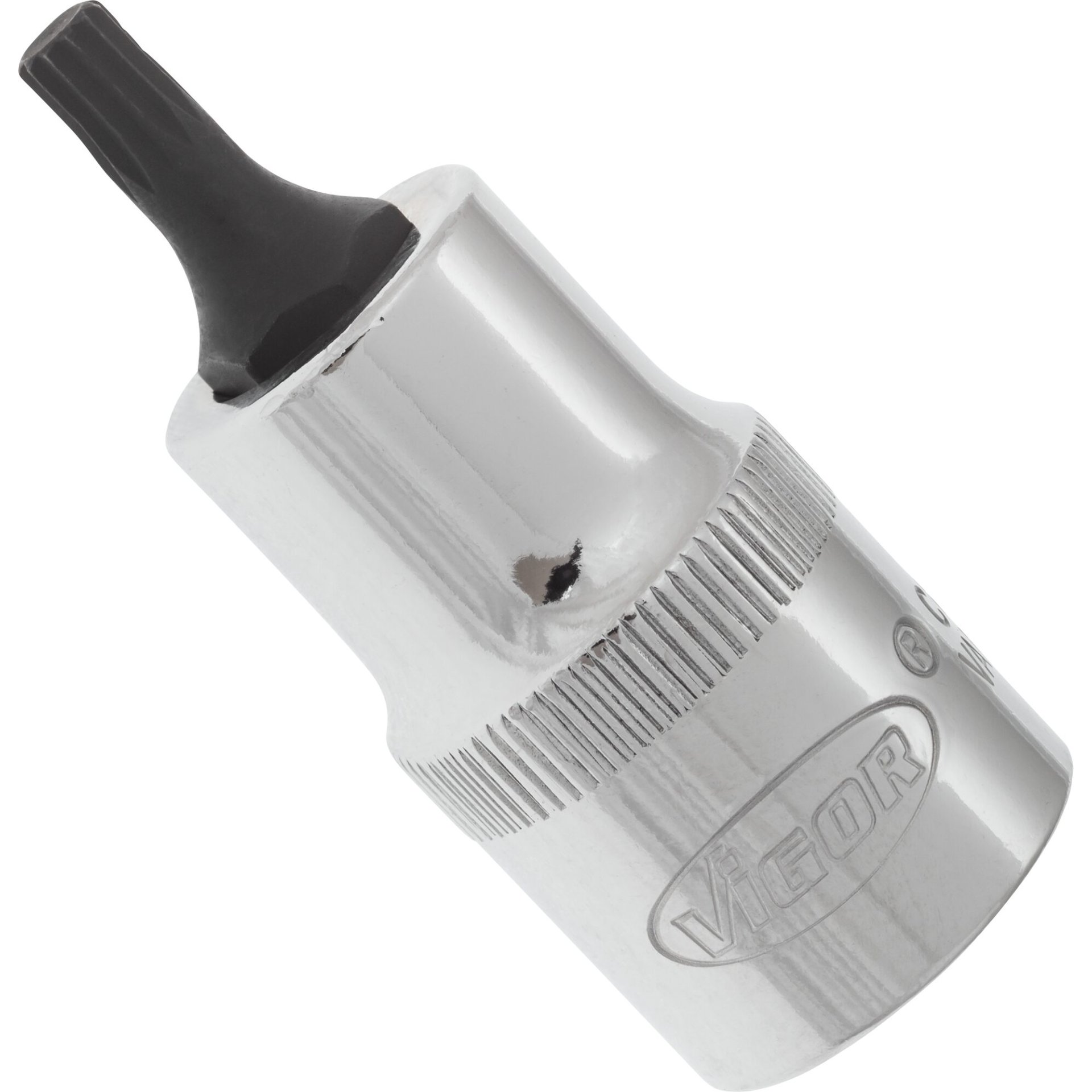 VIGOR Schraubendrehereinsatz ∙ 1/2 Zoll (12,5 mm) Vierkant hohl ∙ Innen Vielzahn Profil XZN ∙