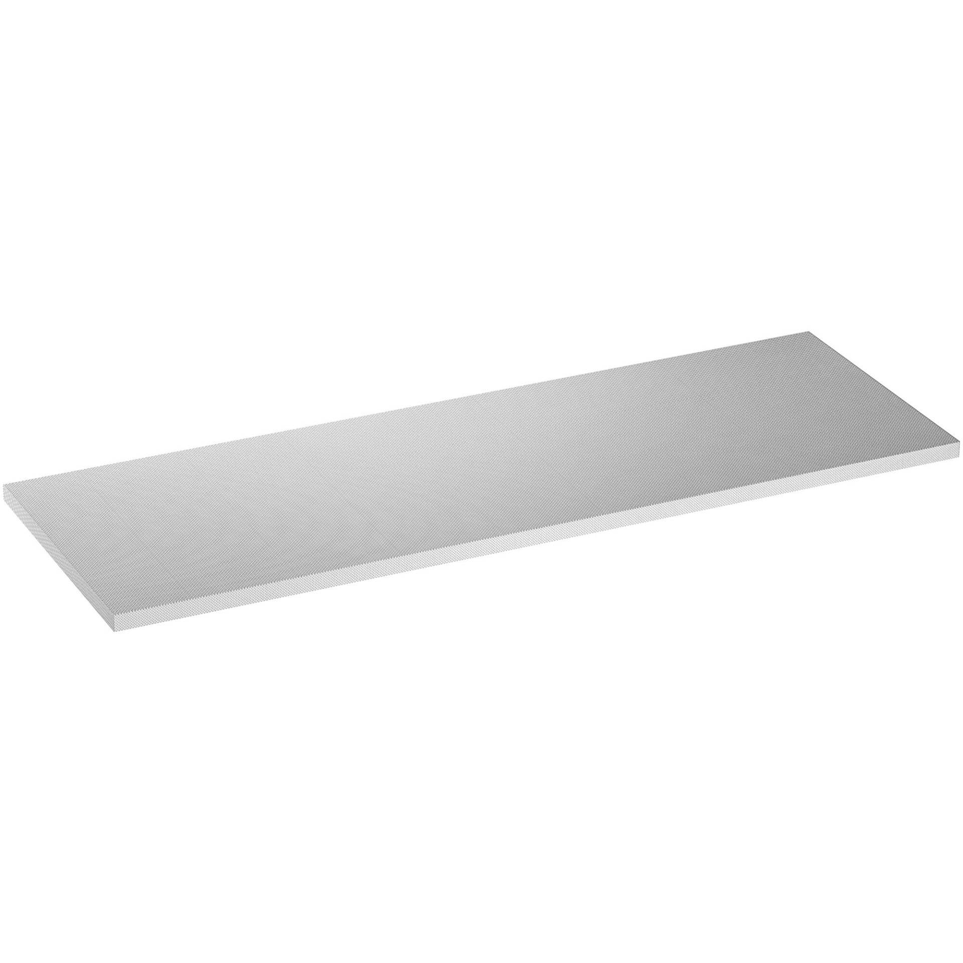 VIGOR Edelstahl-Arbeitsplatte Tief ∙ groß ∙ V6000-02036-XD ∙ L x B x H: 2036 mm x 700 mm x 40 mm