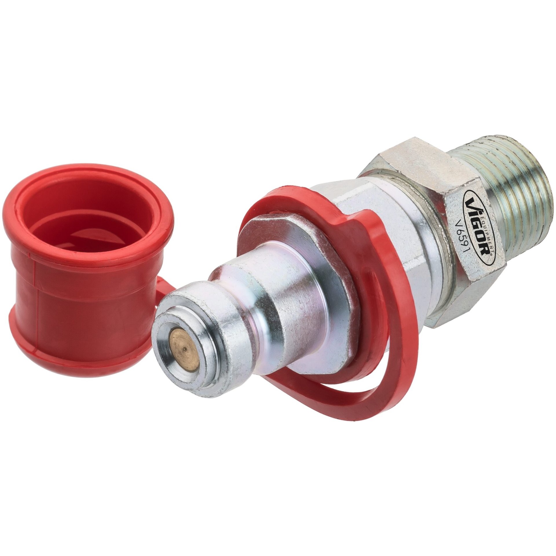 VIGOR Adapter ∙ 3/8″ Außengewinde ∙ auf CEJN / Zylinder ∙ V6591