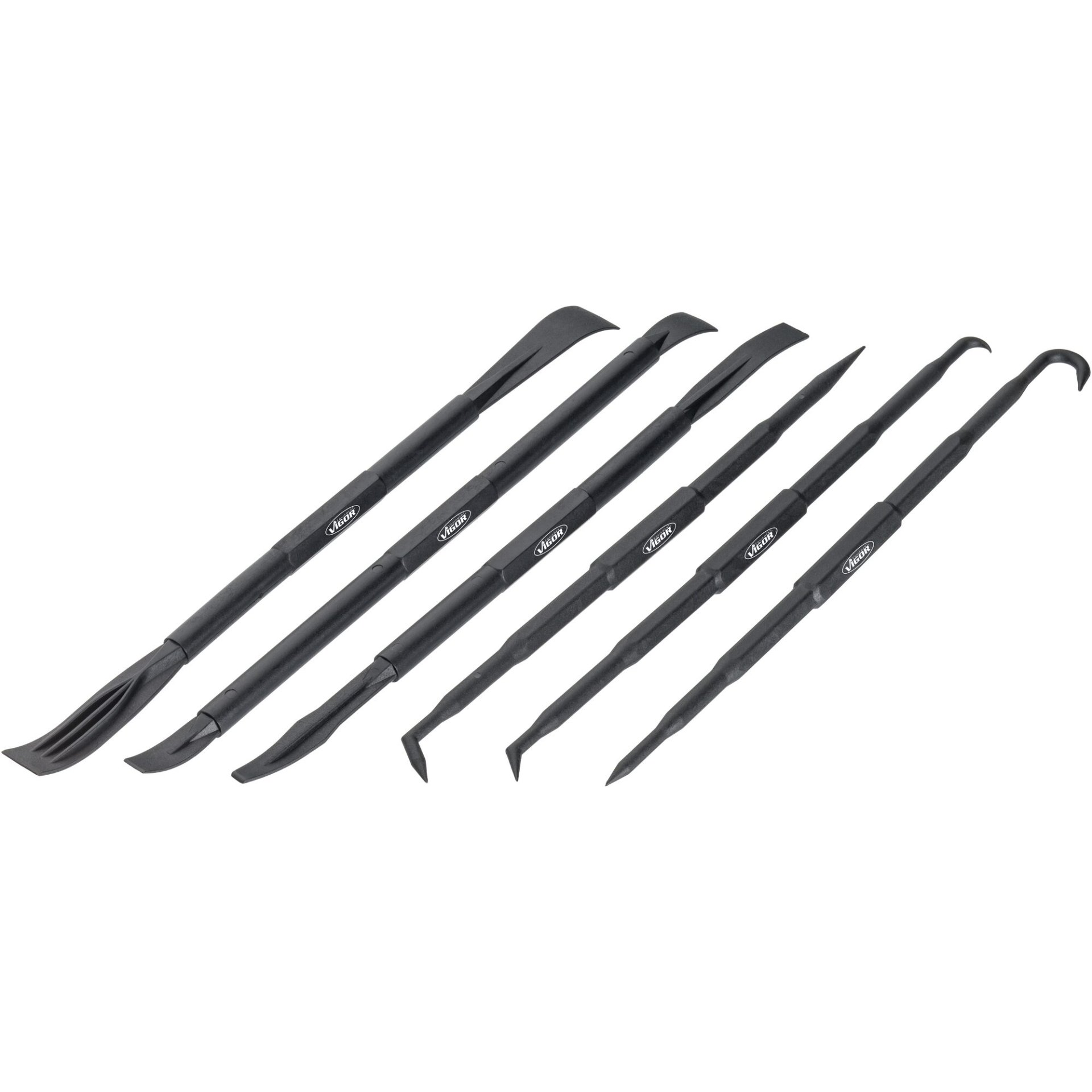 VIGOR Mini Lösehebel-Satz ∙ V6952 ∙ 6-teilig ∙ Anzahl Werkzeuge: 6