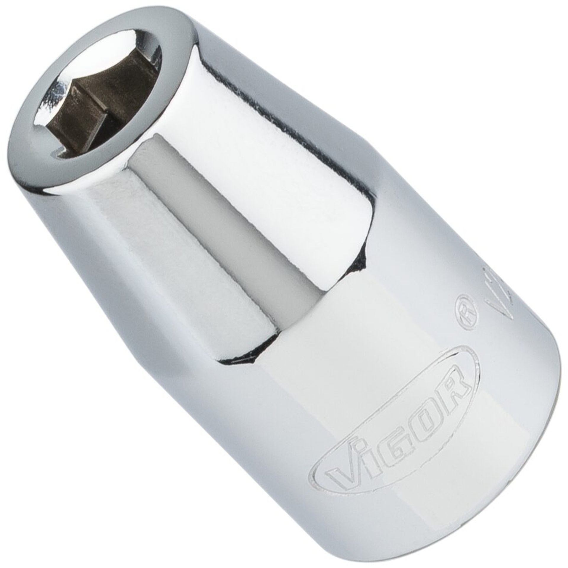 VIGOR Bit Adapter ∙ V2647N ∙ 1/2 Zoll (12,5 mm) Vierkant hohl ∙ 5/16 Zoll (8 mm) Sechskant hohl ∙ 37 mm