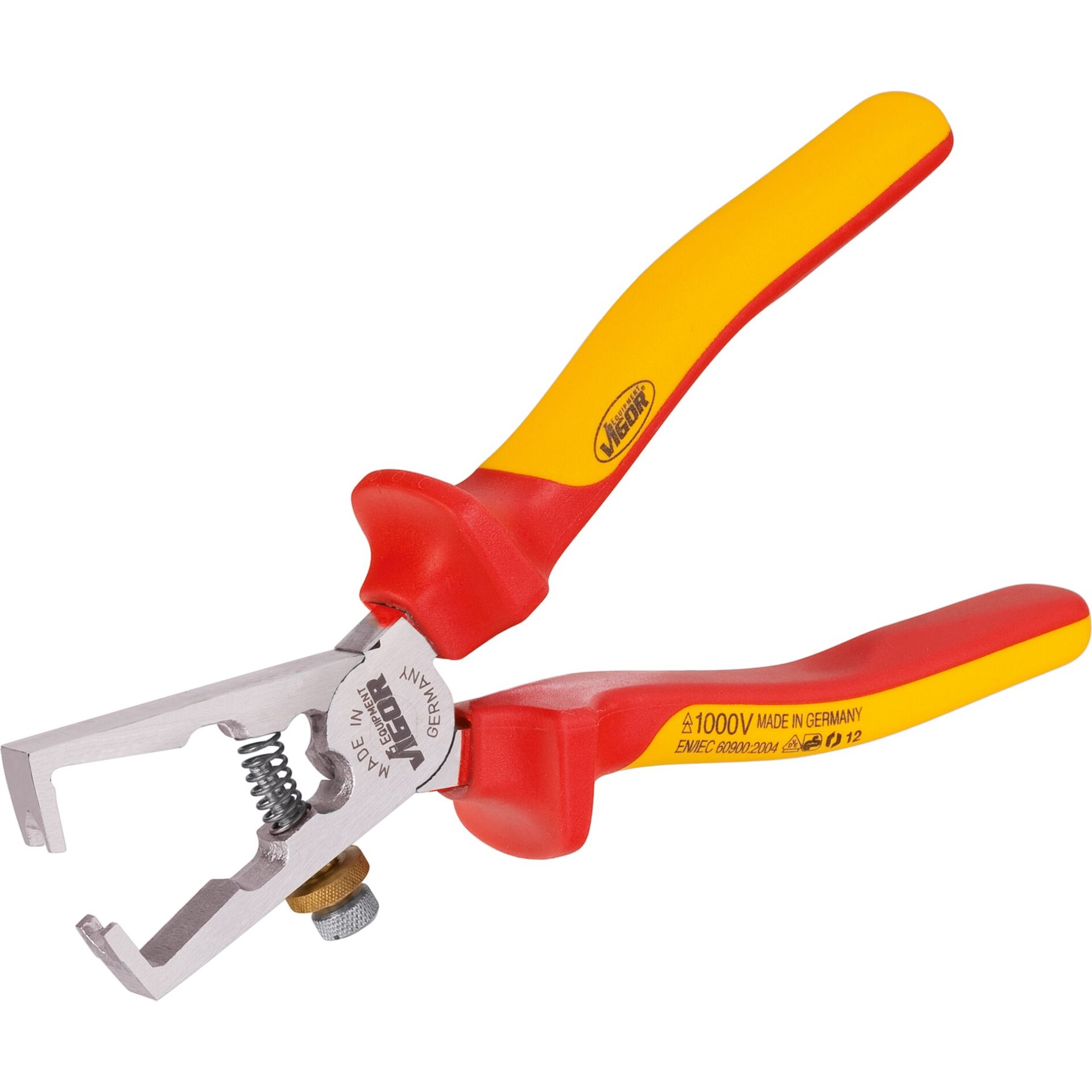 VIGOR VDE Abisolierzange ∙ V2643 ∙ Länge: 160 mm