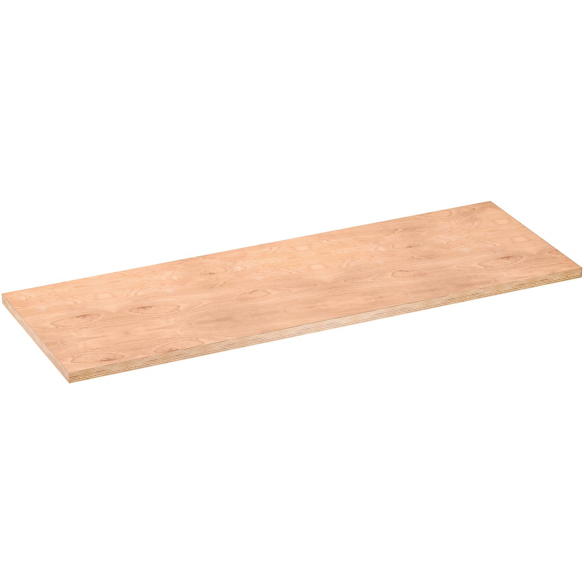 VIGOR Holz-Arbeitsplatte Tief ∙ groß ∙ V6000-02036-D ∙ L x B x H: 2036 mm x 700 mm x 40 mm
