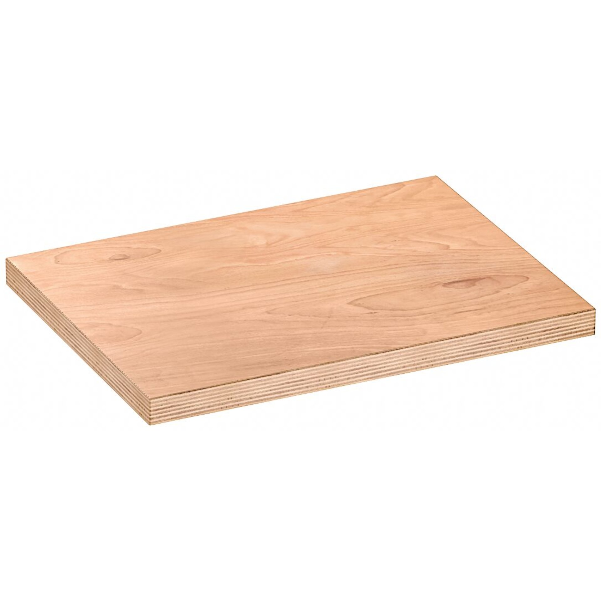 VIGOR Holz-Arbeitsplatte ∙ klein ∙ V6000-0676 ∙ L x B x H: 676 mm x 500 mm x 40 mm