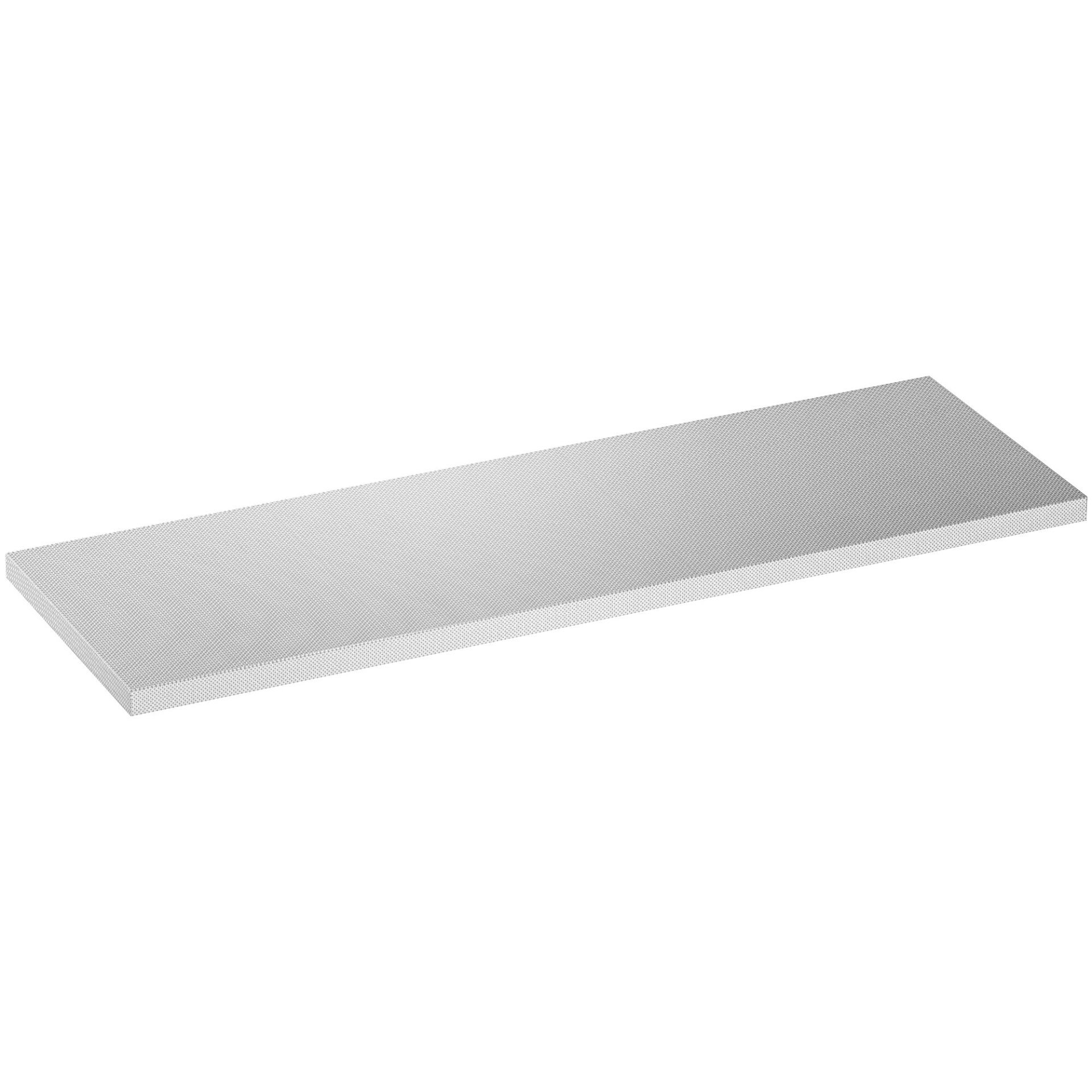VIGOR Edelstahl-Arbeitsplatte kombiniert ∙ mittel ∙ V6000-01541-X ∙ L x B x H: 1541 mm x 500 mm x 40 mm