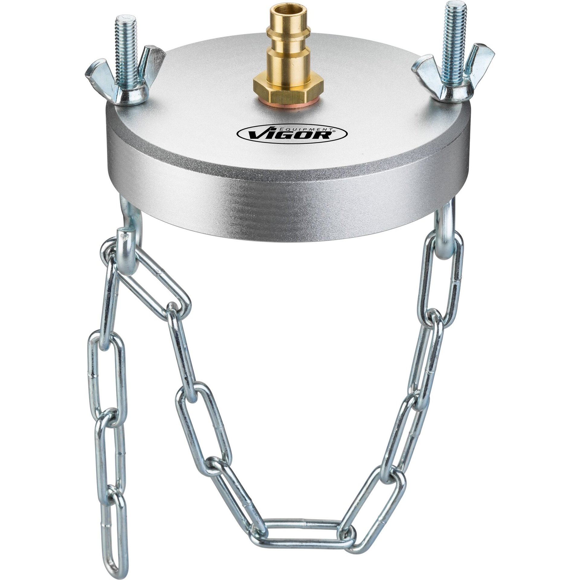 VIGOR Universal Adapter mit Kettenbefestigung ∙ für Bremswartungs-Systeme ∙ V4381-4