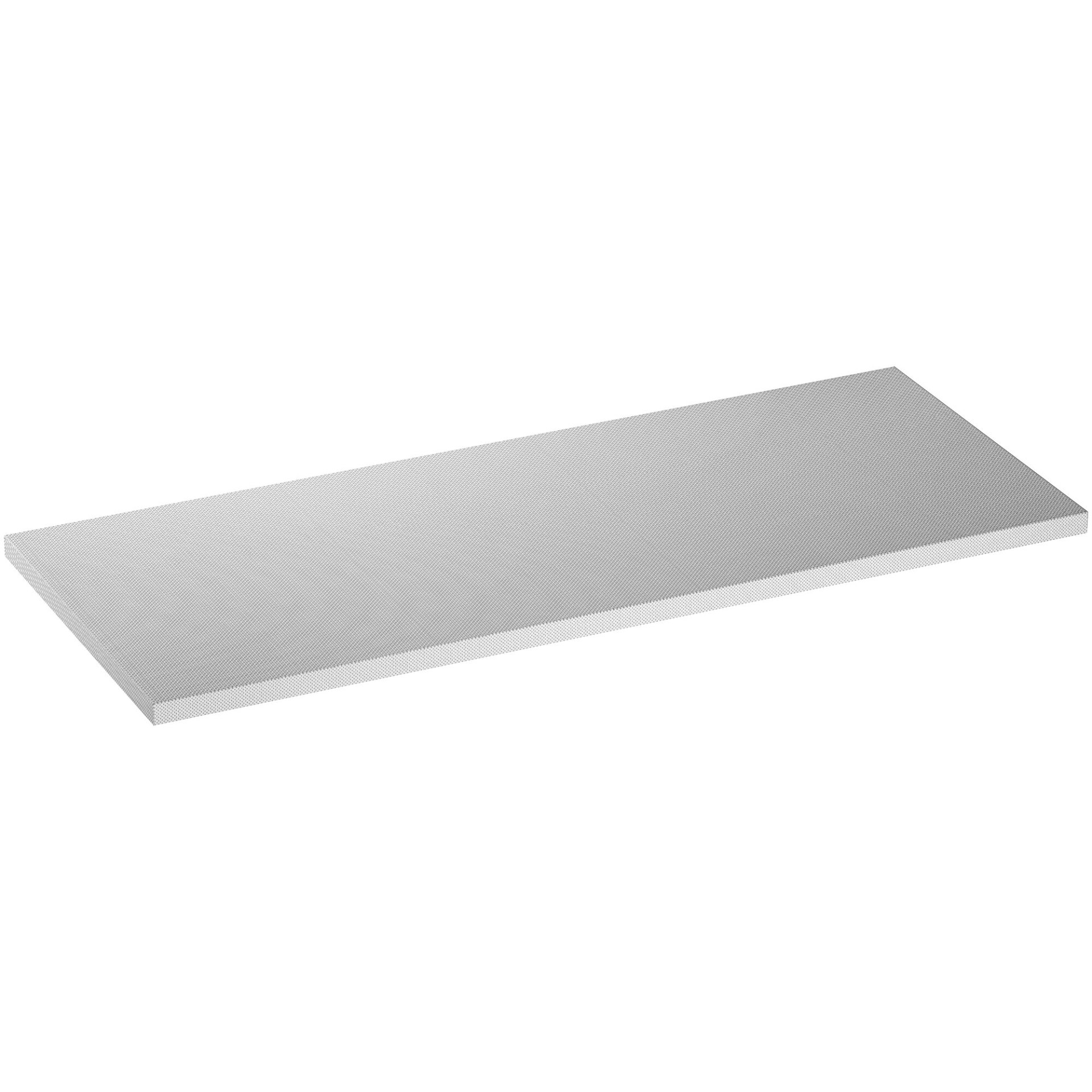 VIGOR Edelstahl-Arbeitsplatte Tief ∙ mittel ∙ V6000-01725-XD ∙ L x B x H: 1725 mm x 700 mm x 40 mm