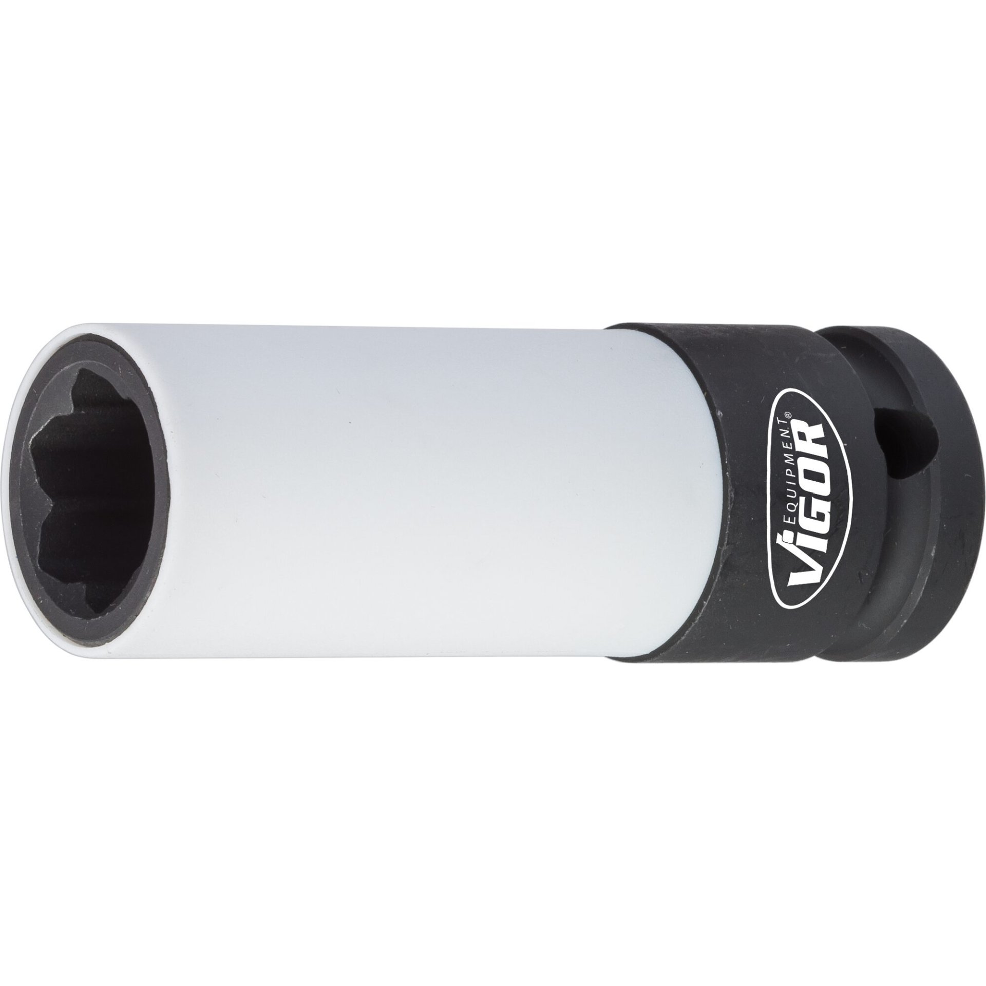 VIGOR Schlagschrauber Steckschlüsseleinsatz ∙ MERCEDES-BENZ ∙ V4309 ∙ 1/2 Zoll (12,5 mm) Vierkant hohl ∙ Radschrauben Hybrid Sonderprofil ∙ SW 17 mm