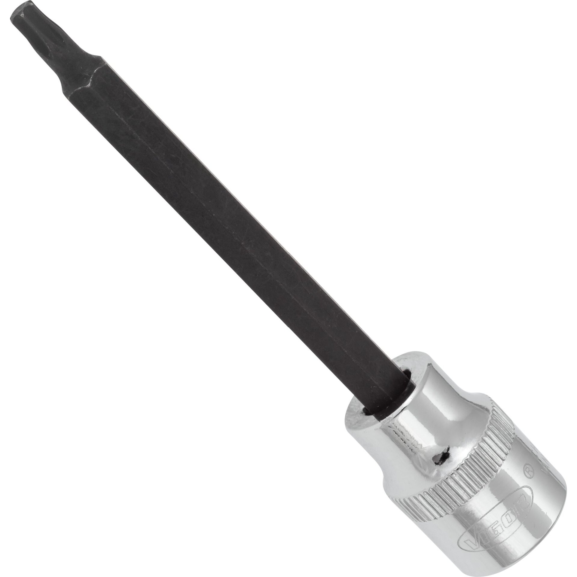 VIGOR Schraubendrehereinsatz ∙ 3/8 Zoll (10 mm) Vierkant hohl ∙ Innen TORX® Profil