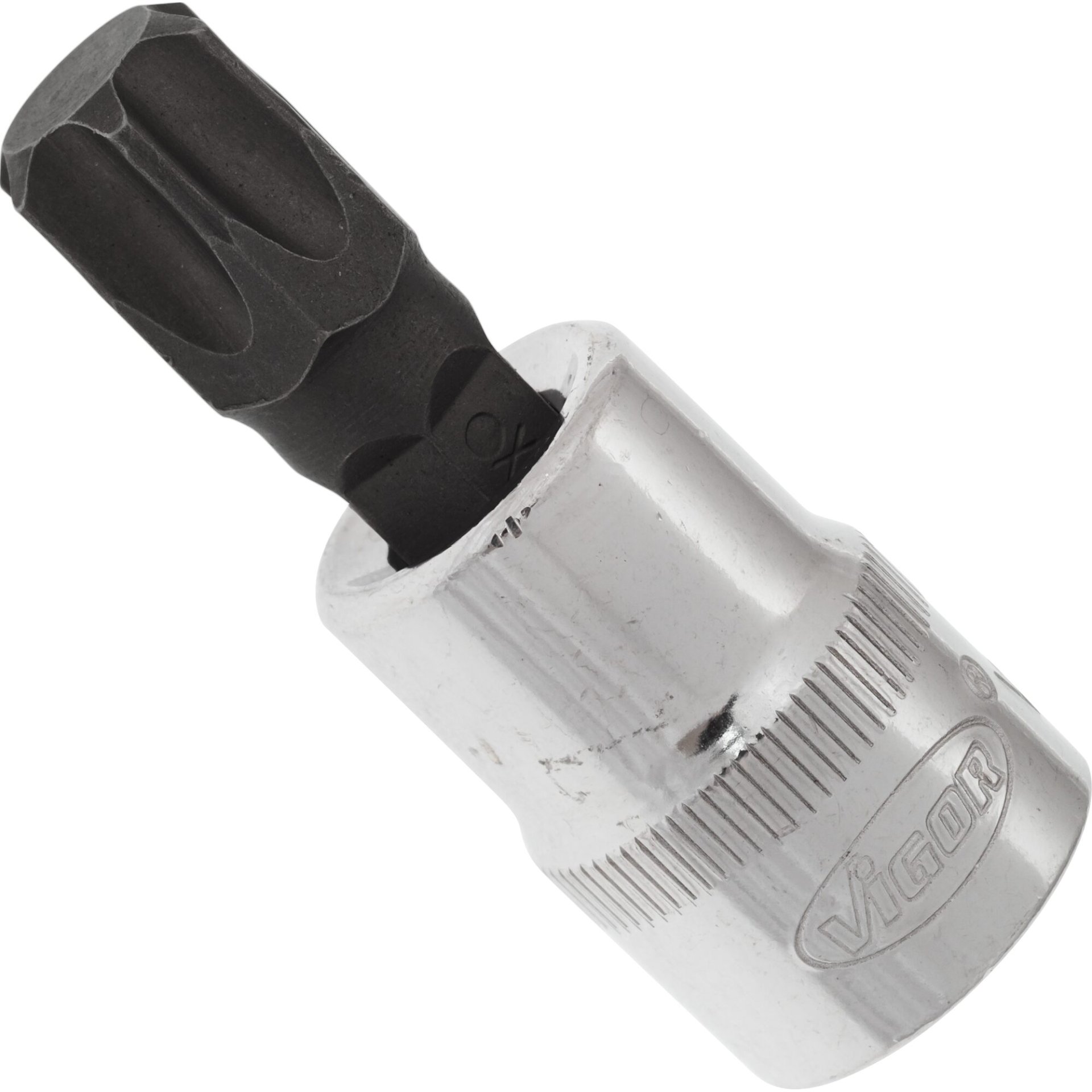 VIGOR Schraubendrehereinsatz ∙ 3/8 Zoll (10 mm) Vierkant hohl ∙ Innen TORX® Profil