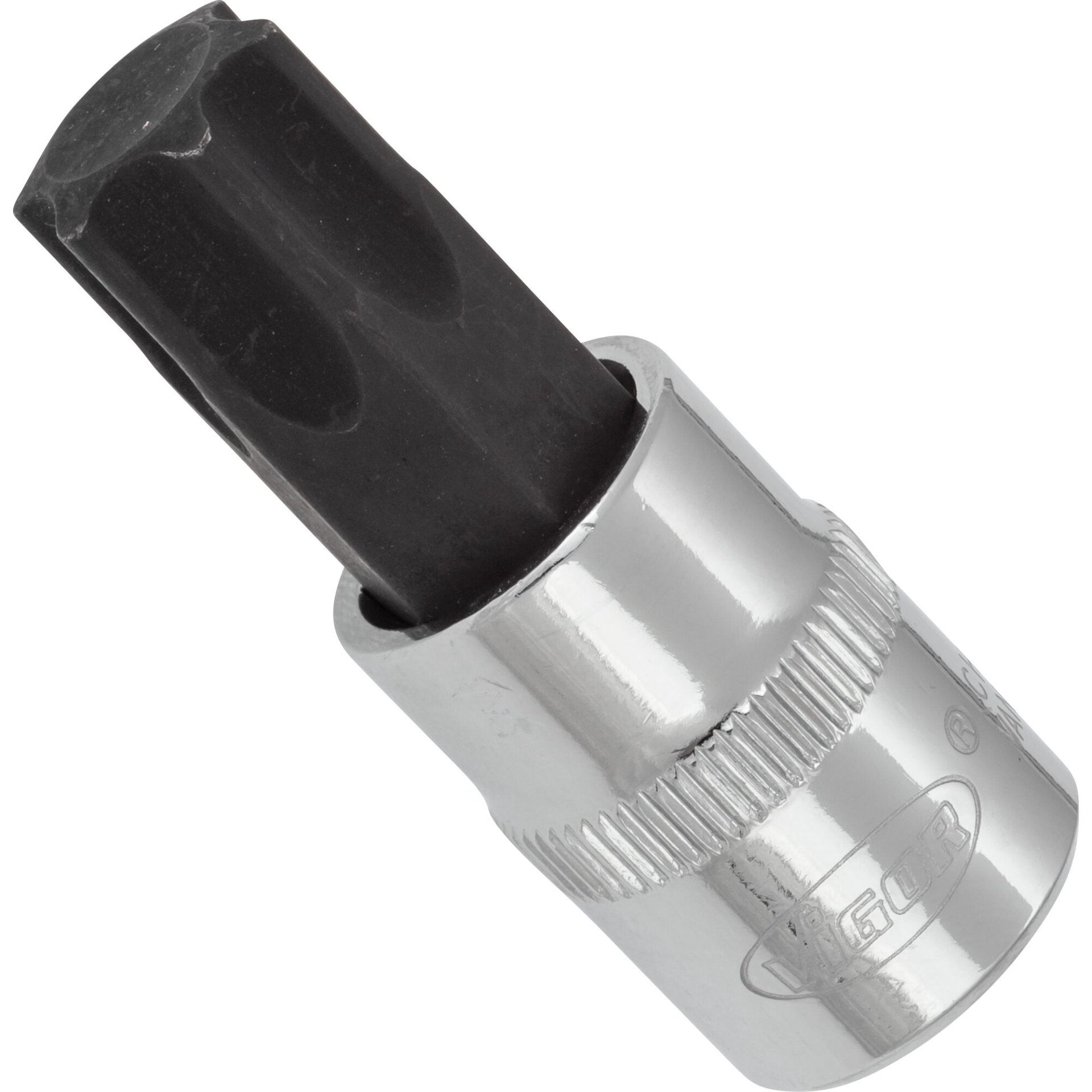 VIGOR Schraubendrehereinsatz ∙ 3/8 Zoll (10 mm) Vierkant hohl ∙ Innen TORX® Profil