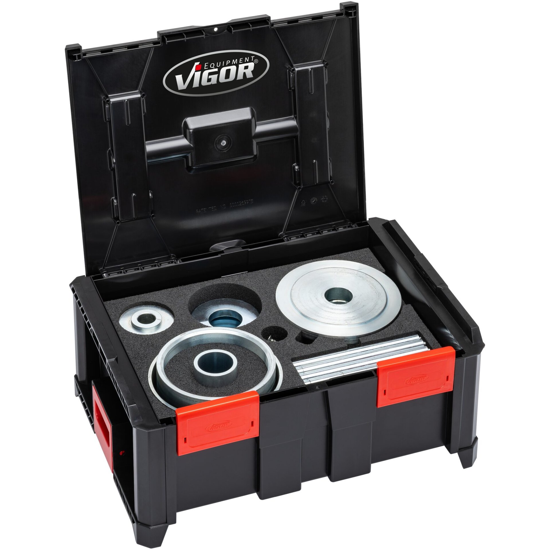 VIGOR Multibox ∙ Starter Satz ∙ Radlager ∙ Transporter ∙ Vorderachse ∙ V7275 ∙ 18-teilig ∙ Anzahl Werkzeuge: 18
