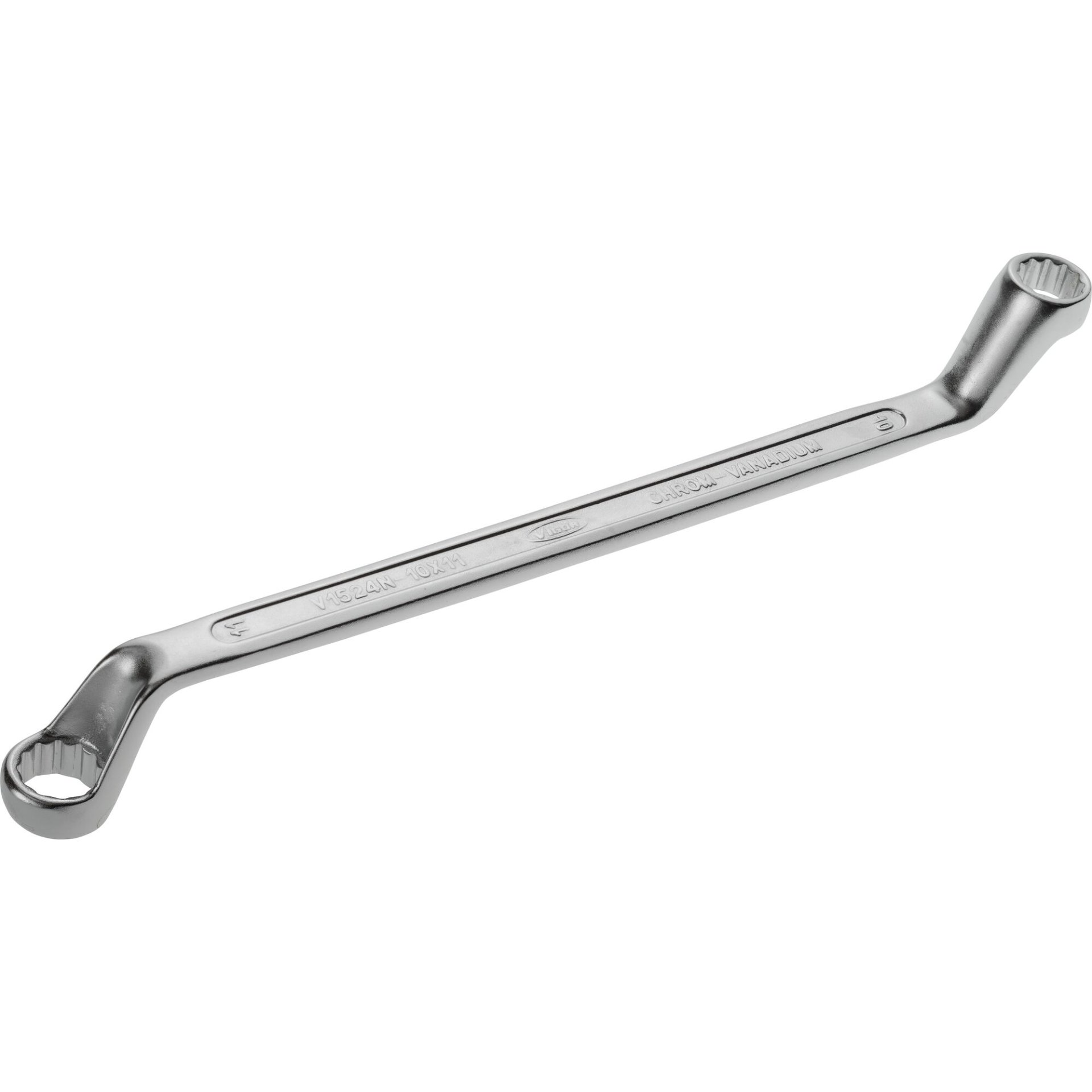 VIGOR Doppel-Ringschlüssel ∙ V1524N-10X11 ∙ Außenprofil Doppelsechskant ∙ SW 10 x 11 mm