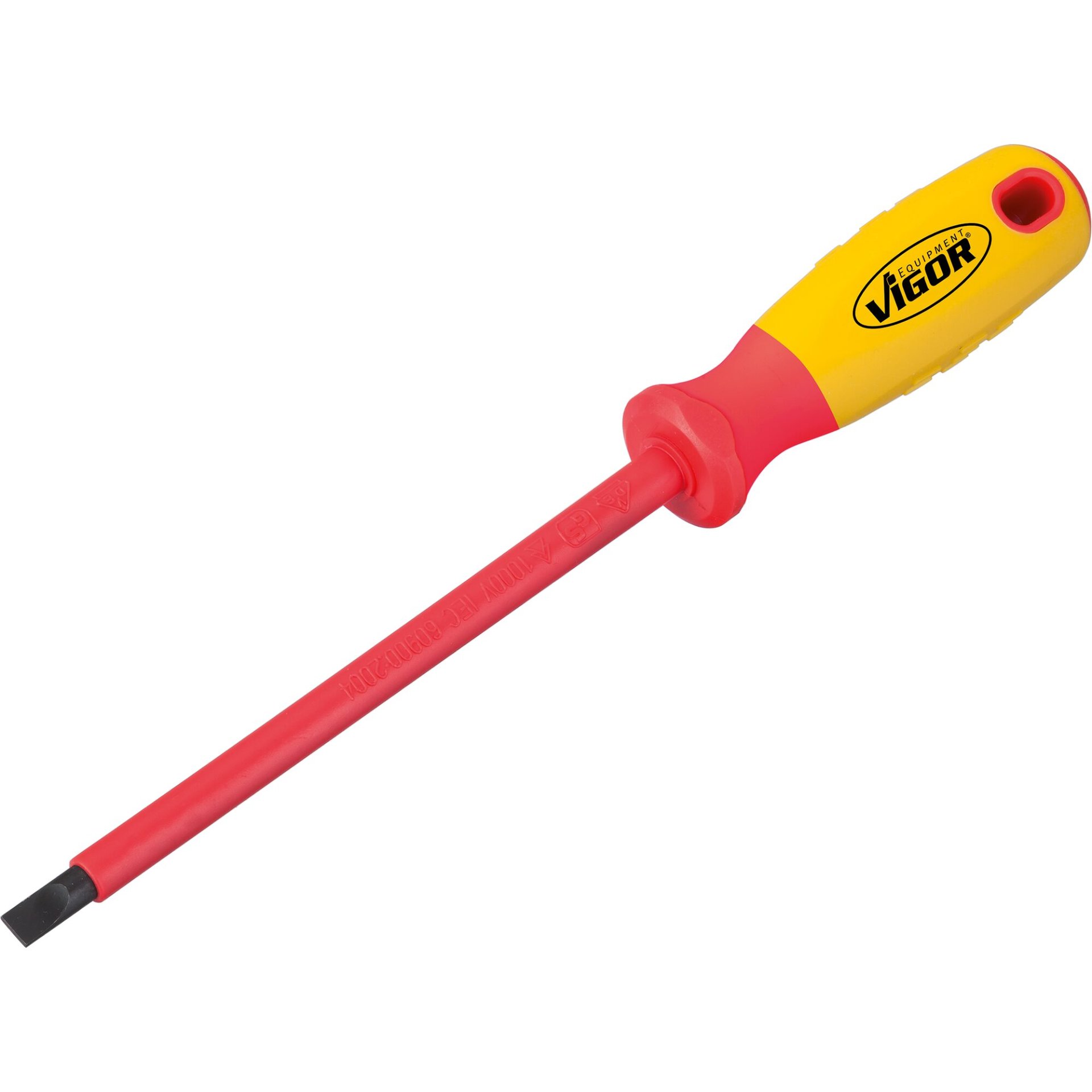 VIGOR VDE Schraubendreher ∙ V2061 ∙ Schlitz Profil ∙ SW 1,2 x 6,5 mm