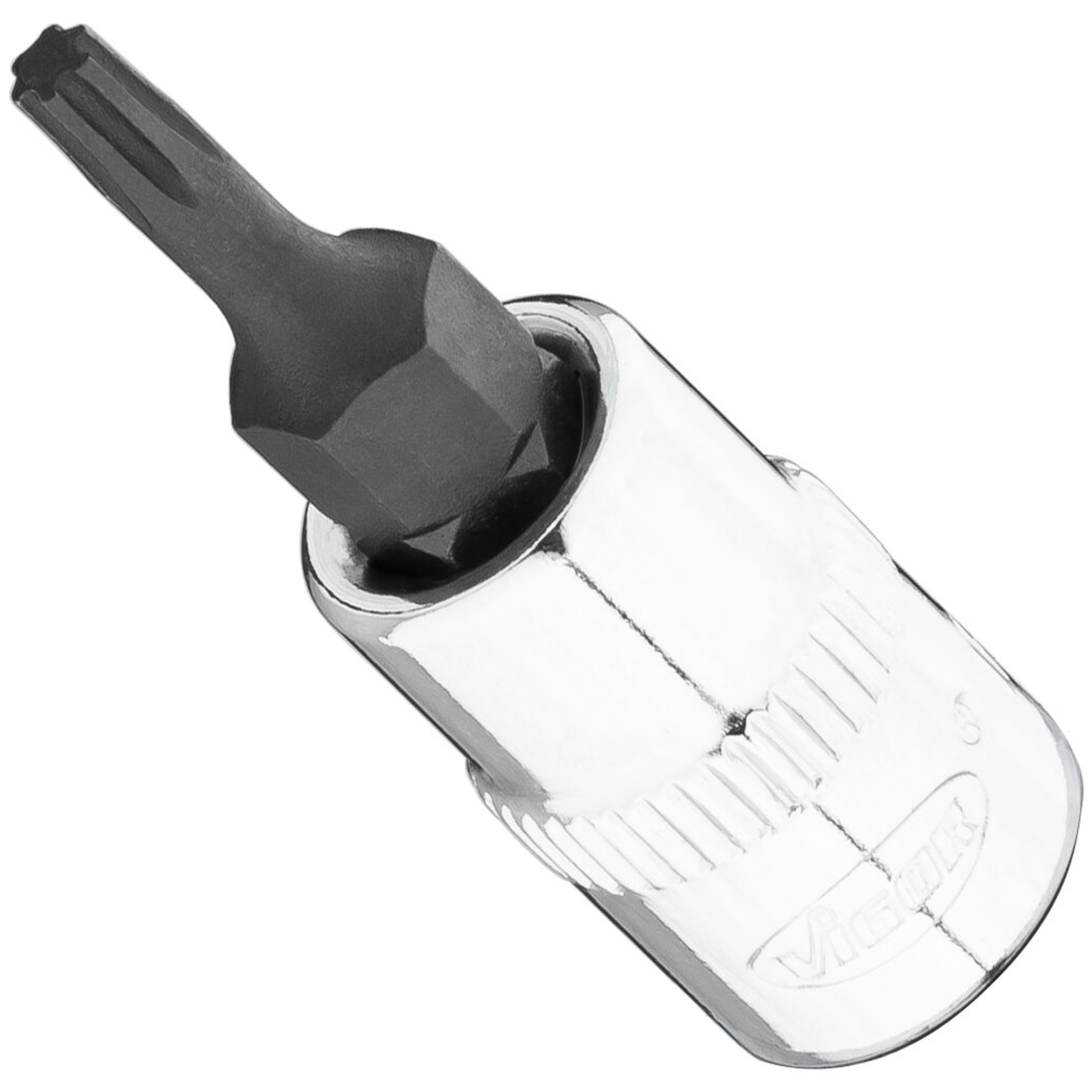 VIGOR Schraubendrehereinsatz ∙ V7037-IP ∙ 1/4 Zoll (6,3 mm) Vierkant hohl ∙ Innen TORX PLUS® Profil