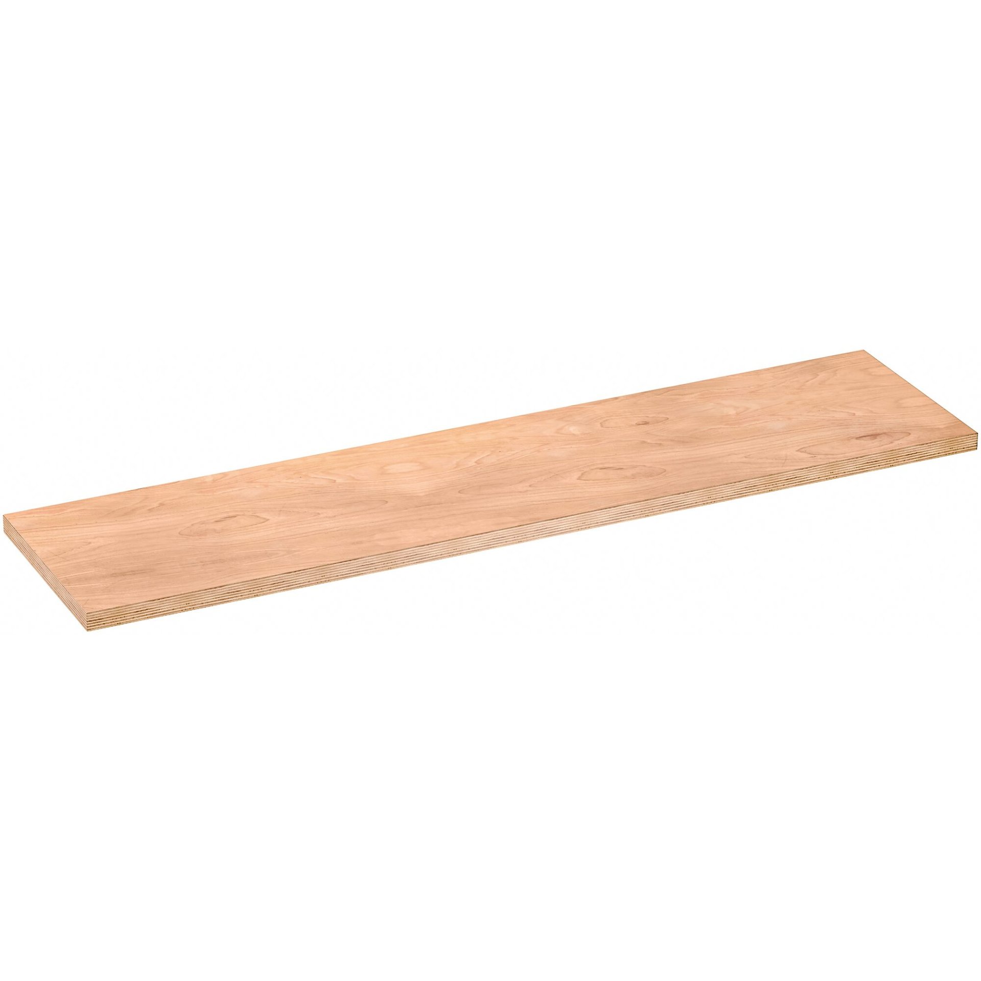 VIGOR Holz-Arbeitsplatte ∙ groß ∙ V6000-02036 ∙ L x B x H: 2036 mm x 500 mm x 40 mm