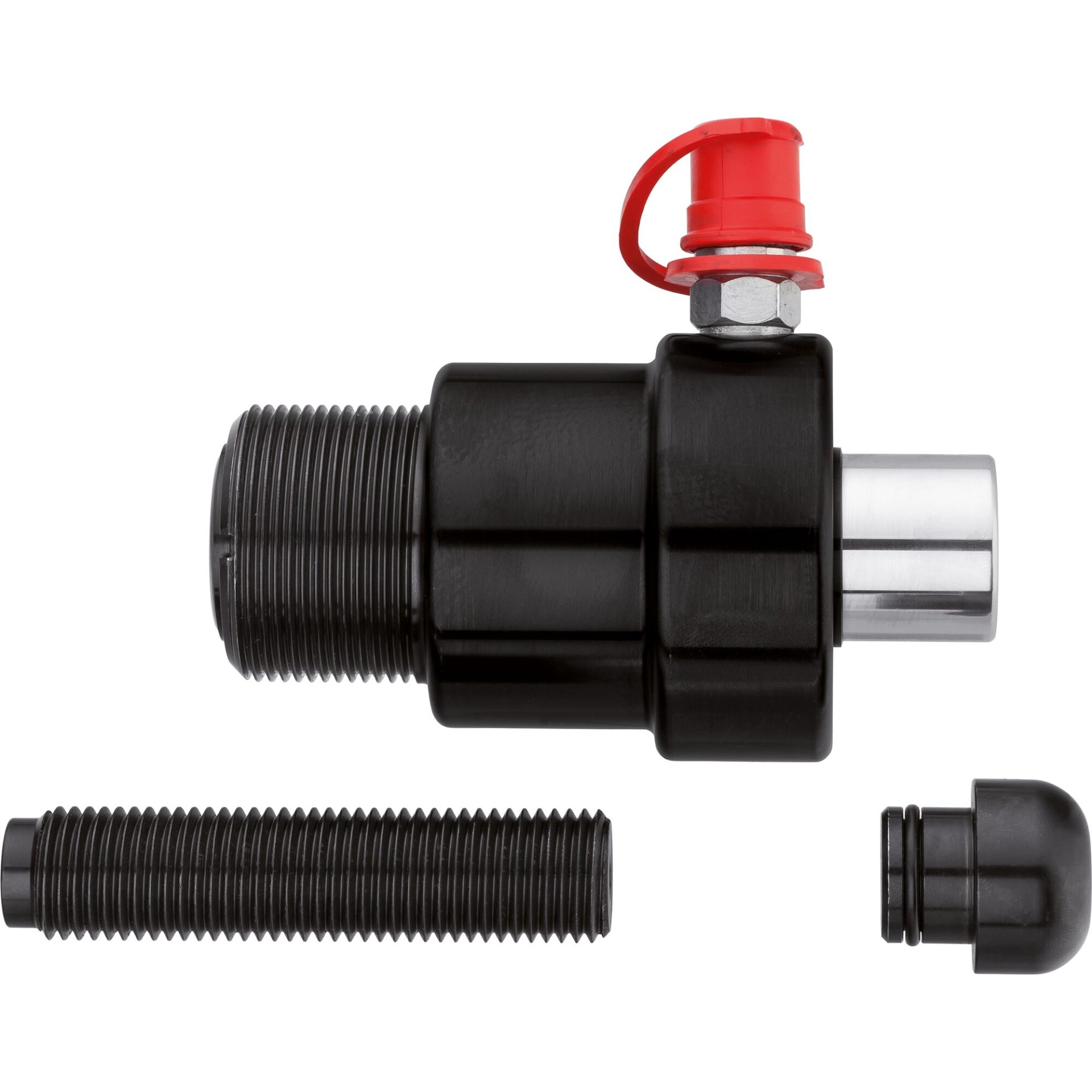 VIGOR Druck- und Zug-Hydraulikzylinder ∙ 8,5 Tonnen ∙ V2873 ∙ 4-teilig ∙ Anzahl Werkzeuge: 4