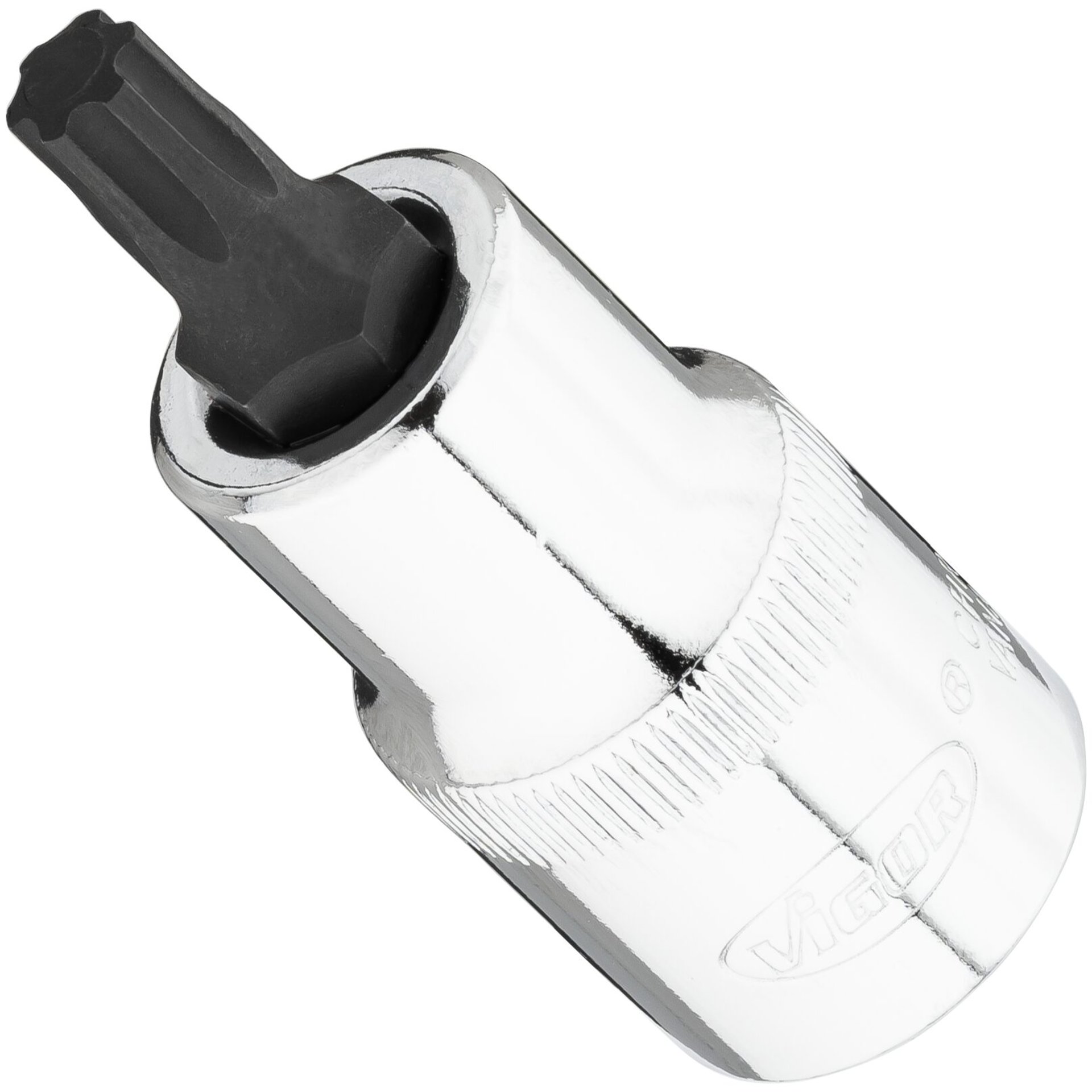VIGOR Schraubendrehereinsatz ∙ V7055-IP ∙ 1/2 Zoll (12,5 mm) Vierkant hohl ∙ Innen TORX PLUS® Profil