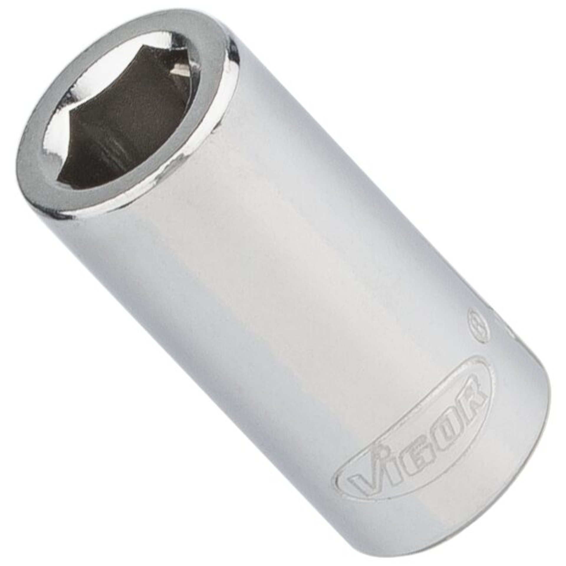 VIGOR Bit Adapter ∙ V3651N ∙ 1/4 Zoll (6,3 mm) Vierkant hohl ∙ 1/4 Zoll (6,3 mm) Sechskant hohl ∙ 25 mm