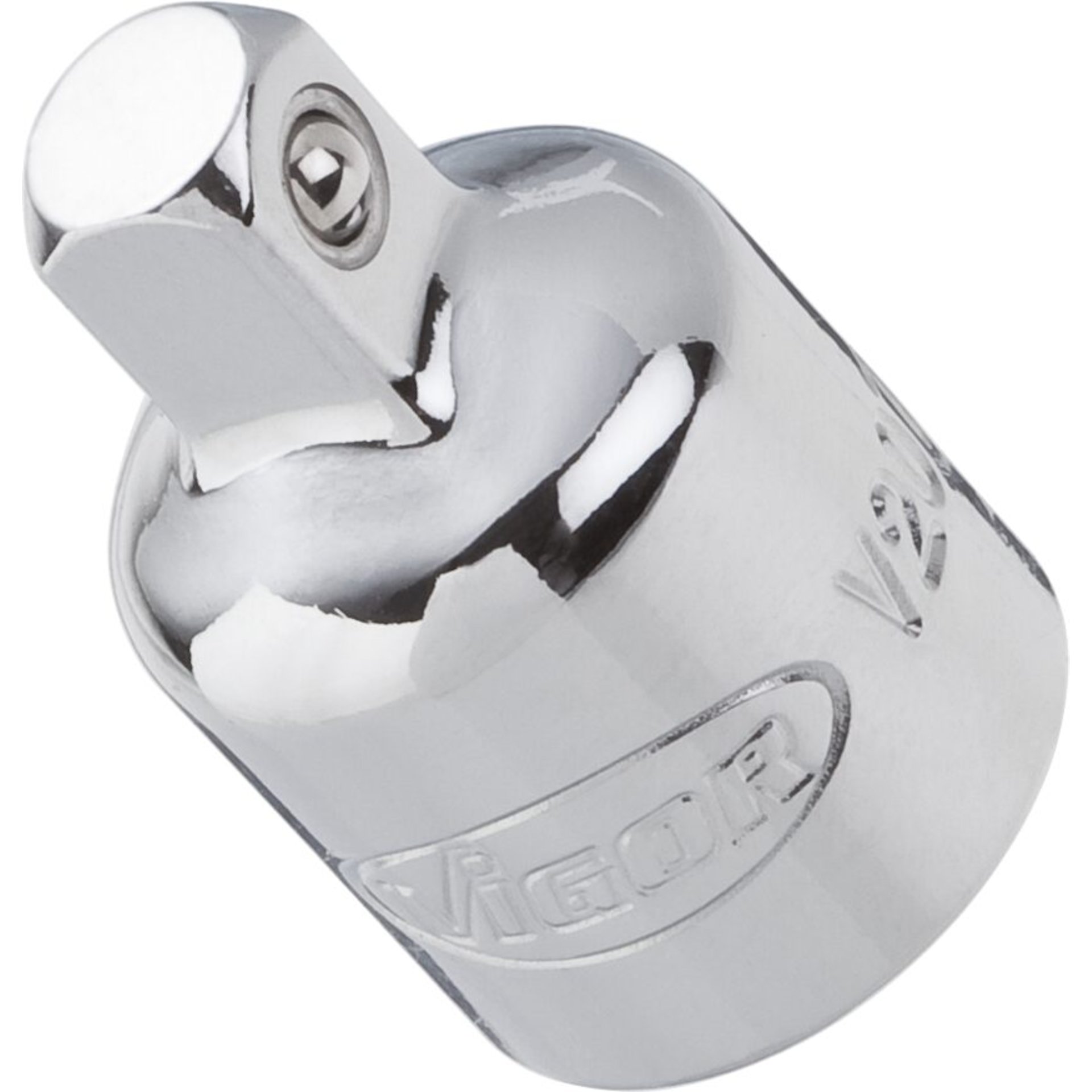 VIGOR Adapter ∙ V2071 ∙ 3/8 Zoll (10 mm) Vierkant hohl ∙ 1/4 Zoll (6,3 mm) Vierkant massiv ∙ 27 mm