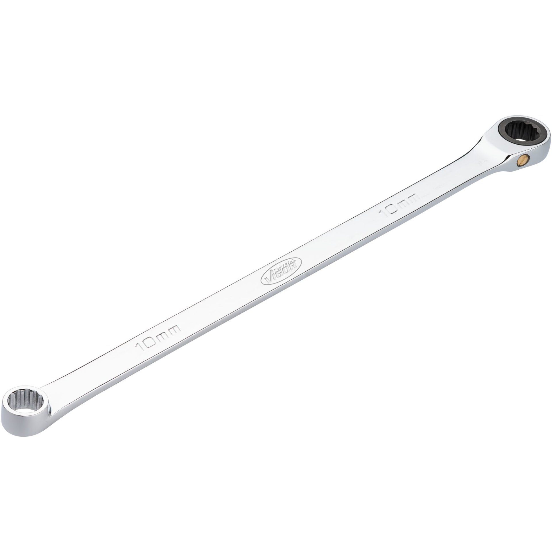 VIGOR Ratschen-Ringschlüssel ∙ extra lang ∙ V7031-10 ∙ SW 10 mm