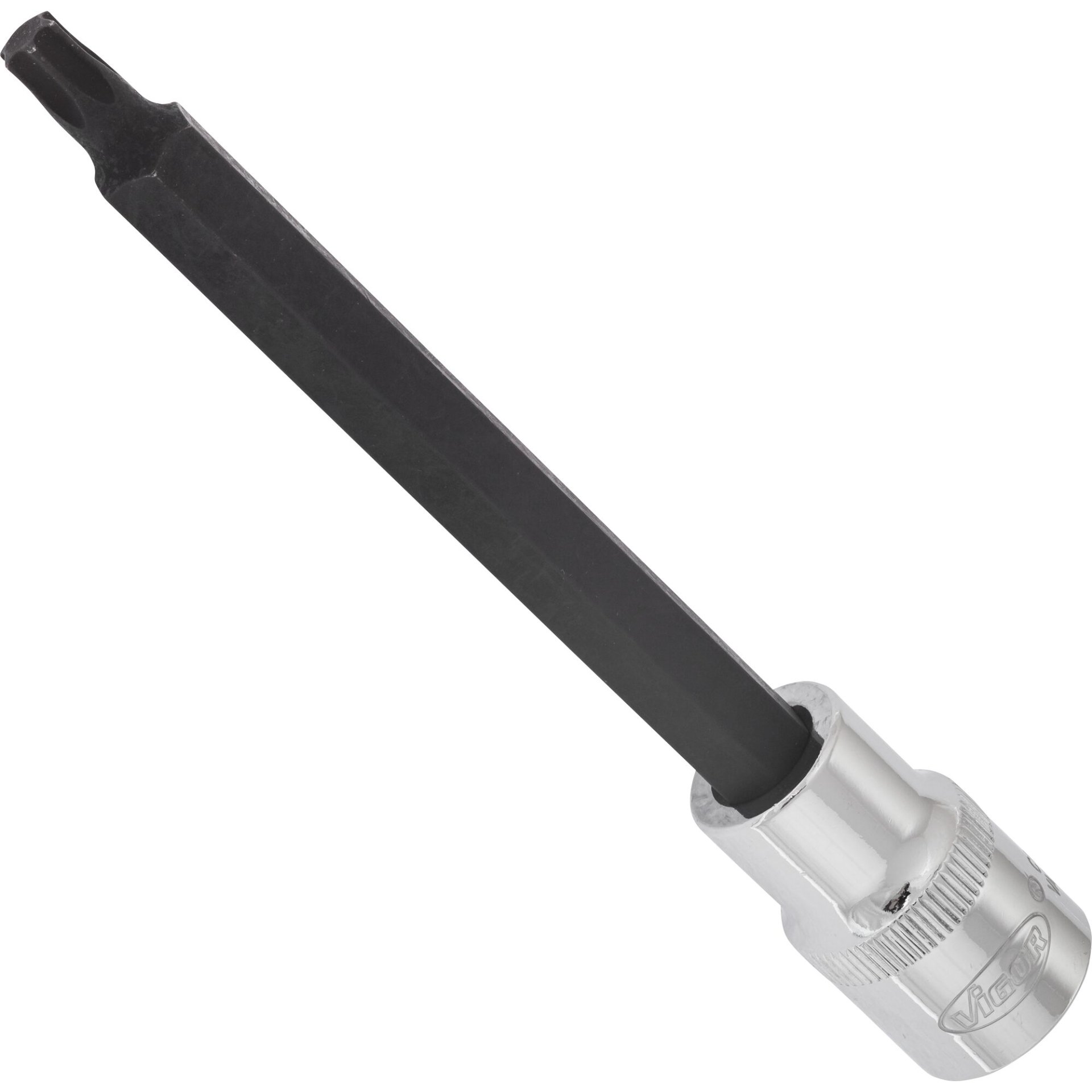 VIGOR Schraubendrehereinsatz ∙ 1/2 Zoll (12,5 mm) Vierkant hohl ∙ Innen TORX® Profil∙