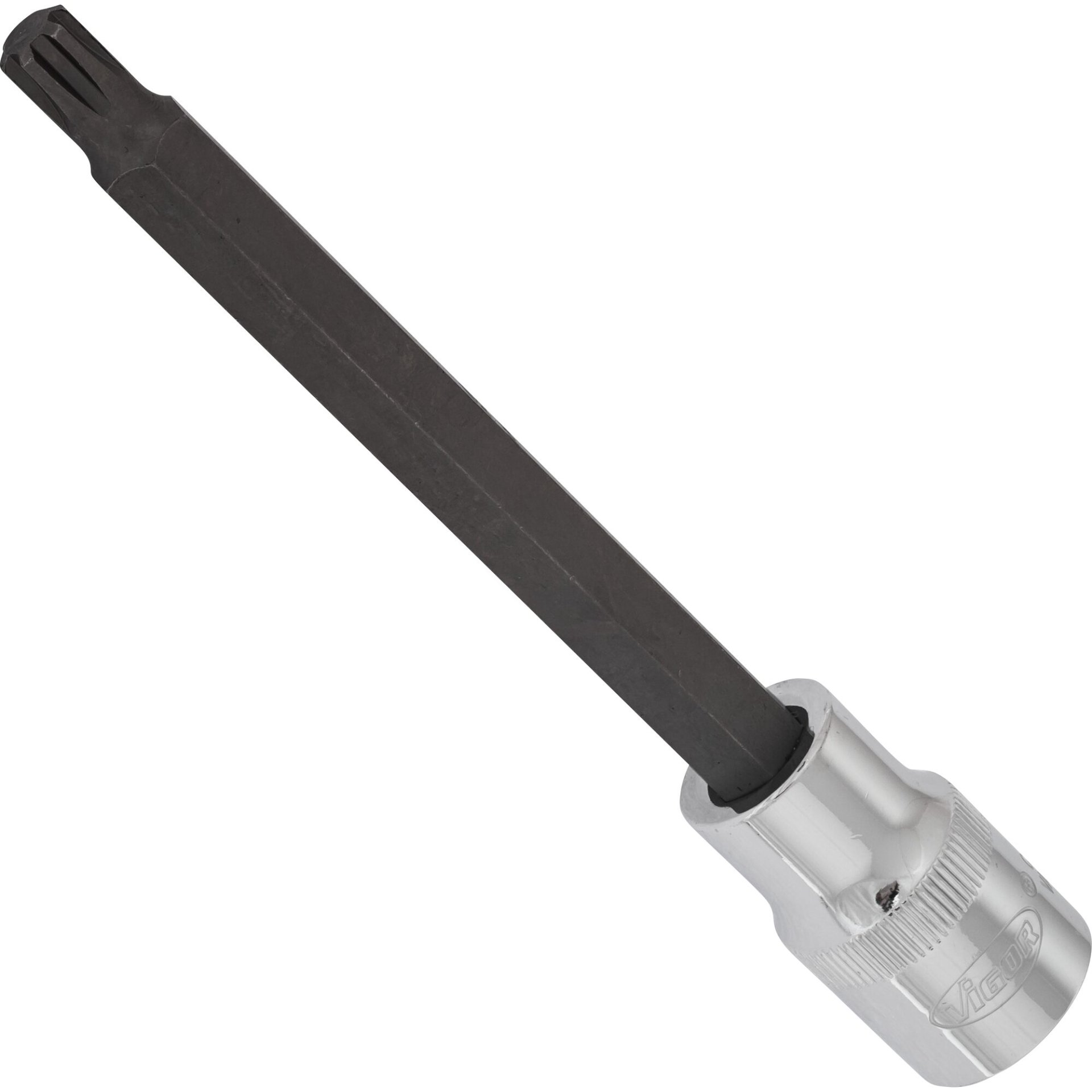 VIGOR Schraubendrehereinsatz ∙ 1/2 Zoll (12,5 mm) Vierkant hohl ∙ Innen Keilprofil Ribe-CV∙