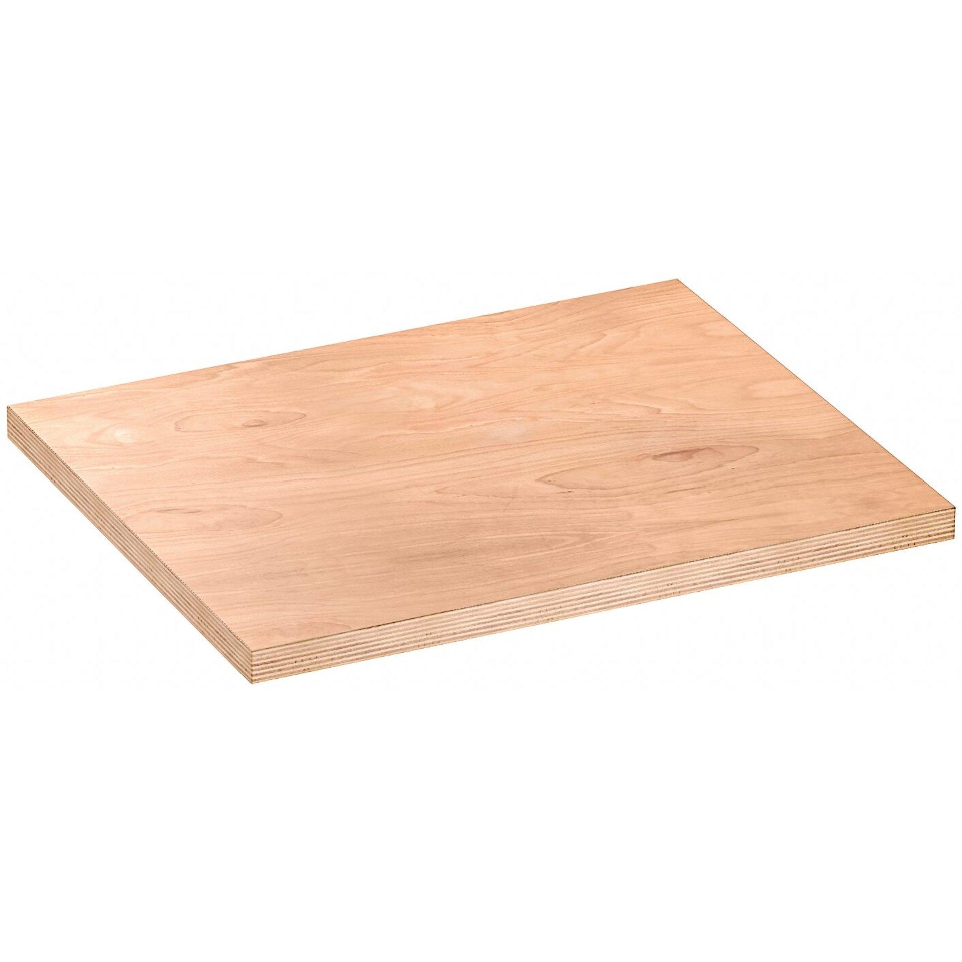 VIGOR Holz-Arbeitsplatte Tief ∙ klein ∙ V6000-0861-D ∙ L x B x H: 861 mm x 700 mm x 40 mm
