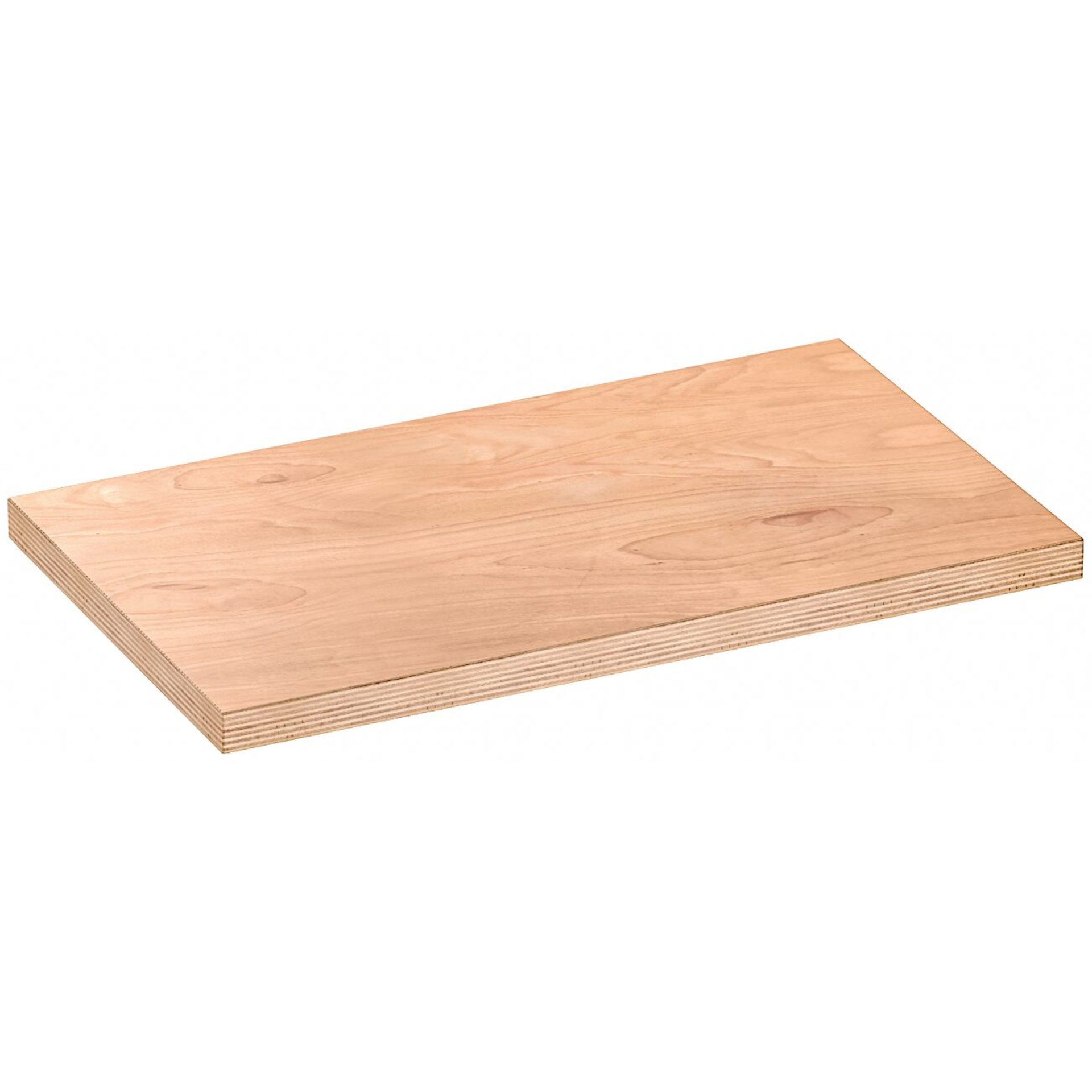 VIGOR Holz-Arbeitsplatte ∙ klein ∙ V6000-0861 ∙ L x B x H: 861 mm x 500 mm x 40 mm