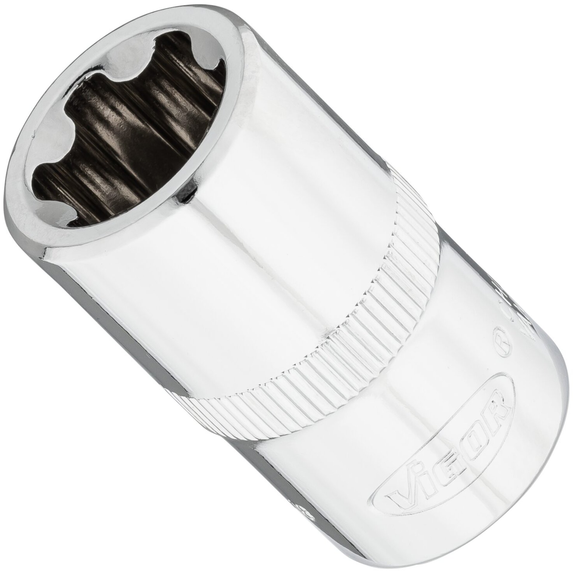 VIGOR T+ Steckschlüsseleinsatz ∙ V7920-EP ∙ 1/2 Zoll (12,5 mm) Vierkant hohl ∙ Außen TORX® Plus Profil ∙ SW E