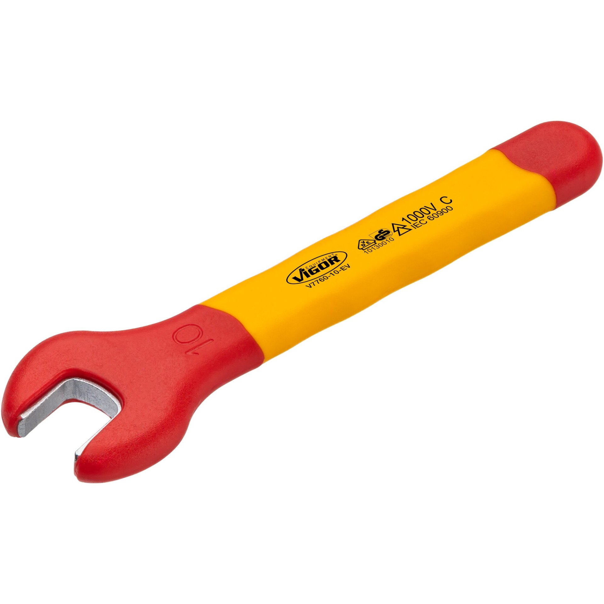 VIGOR Maulschlüssel ∙ EV ∙ V7760-10-EV ∙ Außenprofil Sechskant ∙ SW 10 mm
