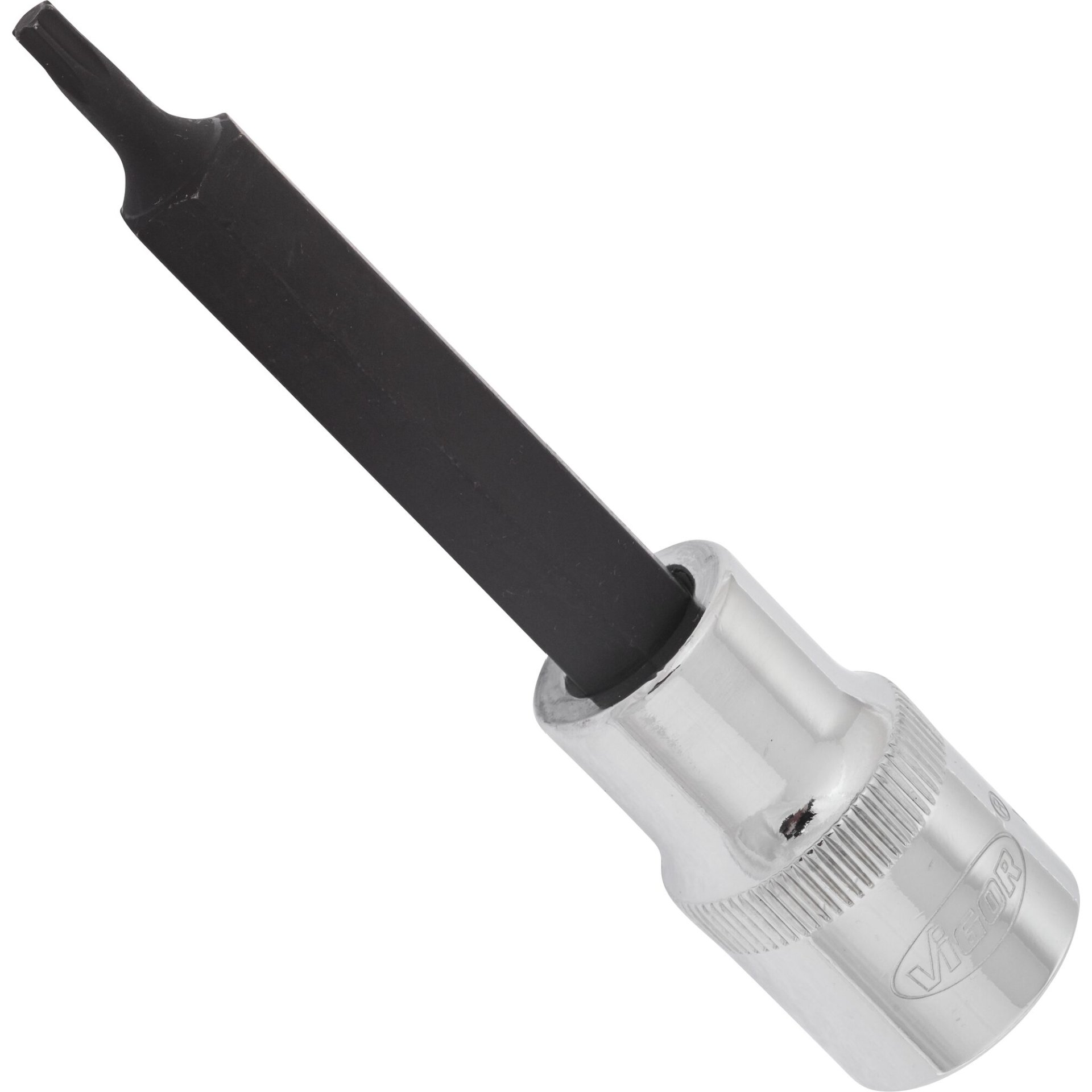 VIGOR Schraubendrehereinsatz ∙ 1/2 Zoll (12,5 mm) Vierkant hohl ∙ Innen TORX® Profil
