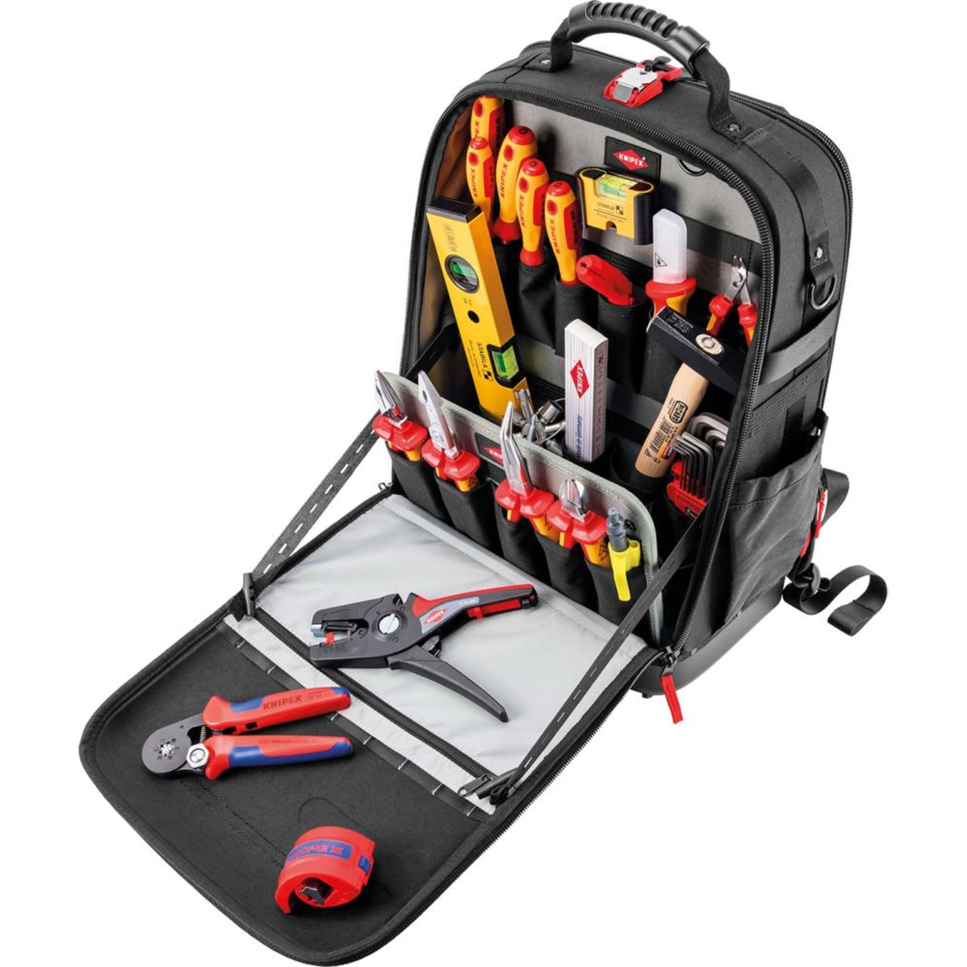 Werkzeugrucksack Modular X18 Elektro, 30-teilig