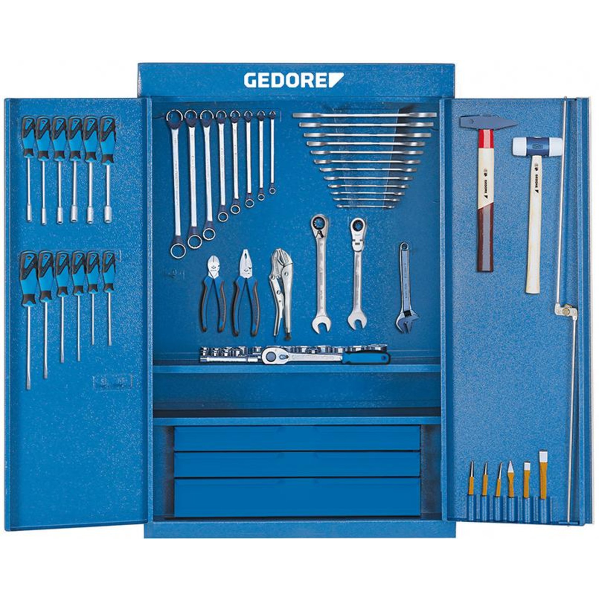 Werkzeugsortiment Nr. 1400 G, 100-teilig
