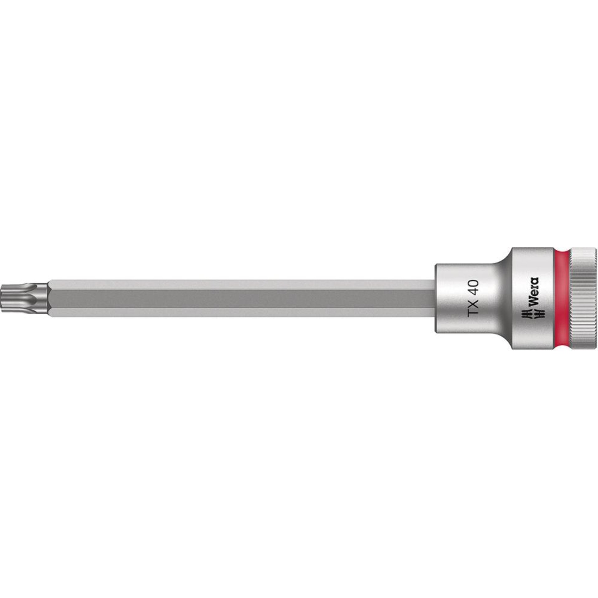 Schraubendrehereinsatz 1/2" T40x140mm mit Haltefunktion Wera